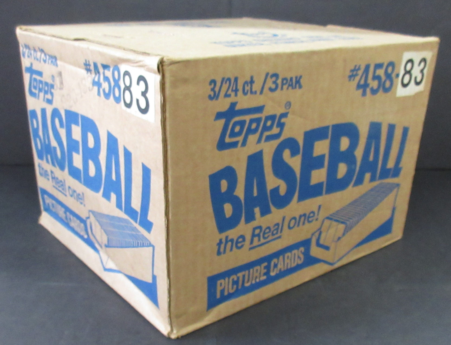 1983 Topps Baseball Grocery Rack Case (3/24) (Sealed) (BBCE) (B)