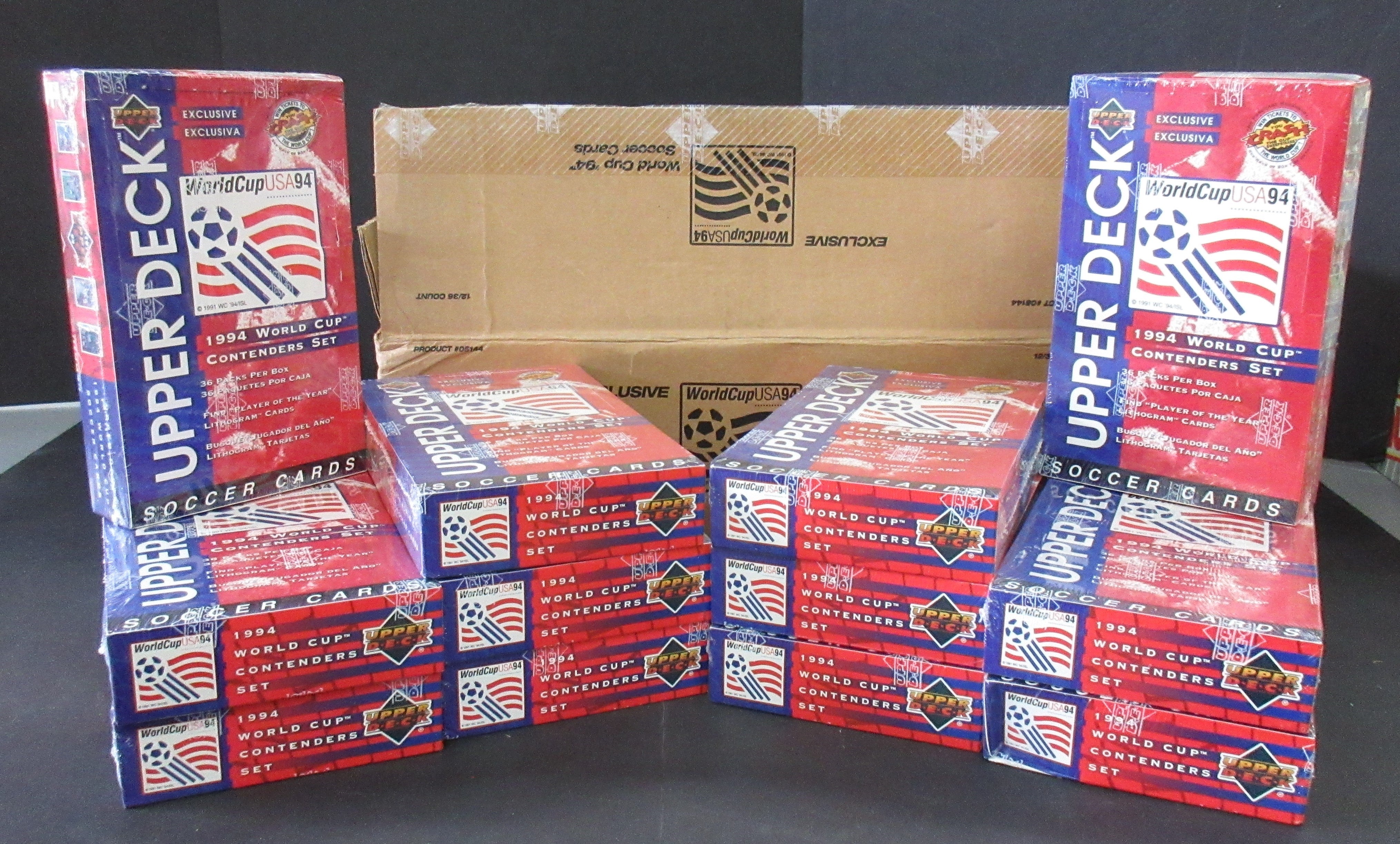 1994 Upper Deck World Cup Soccer Case (12 Box)