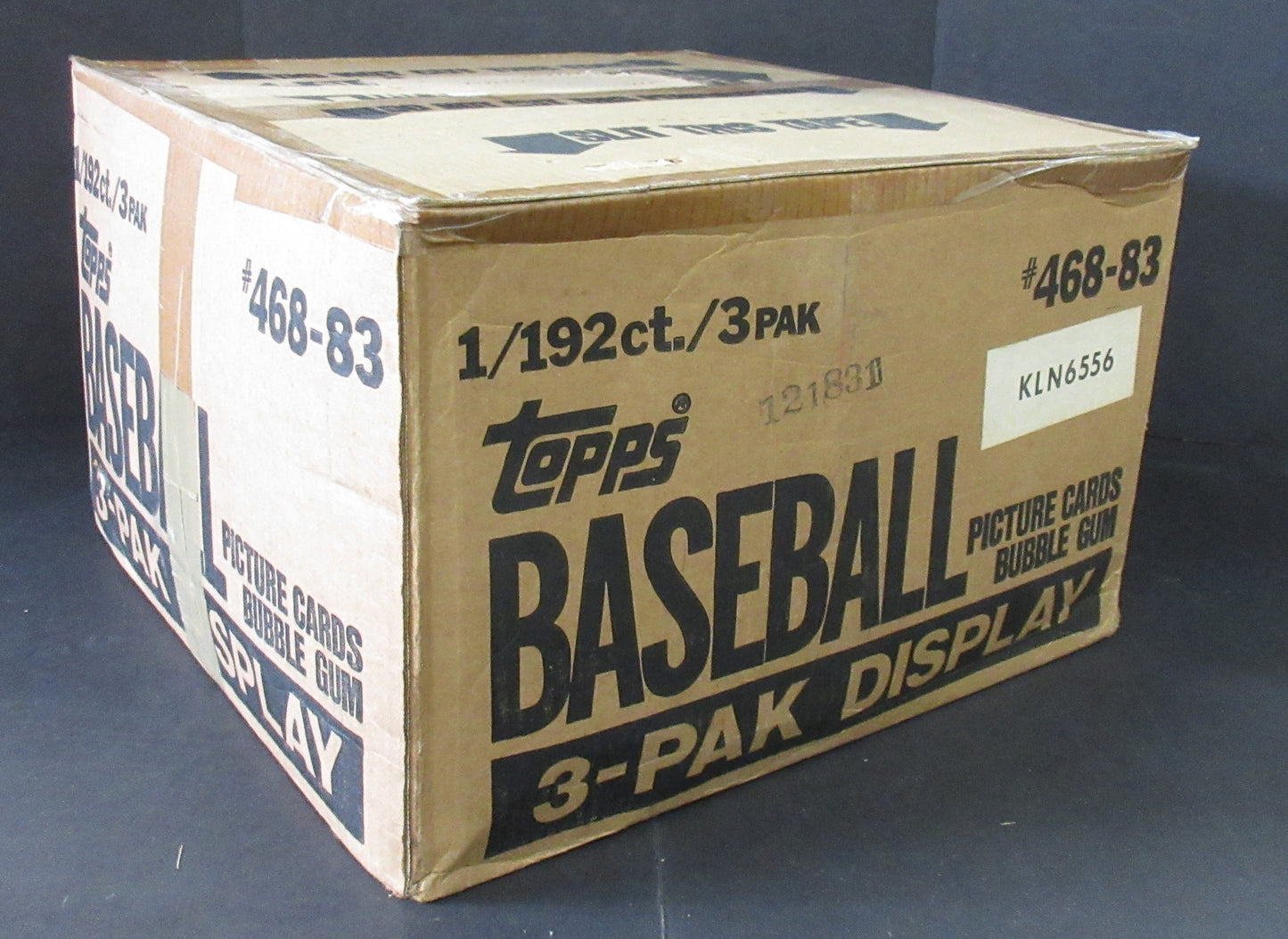1983 Topps Baseball Grocery Rack Case (192 Count) (BBCE) (B)