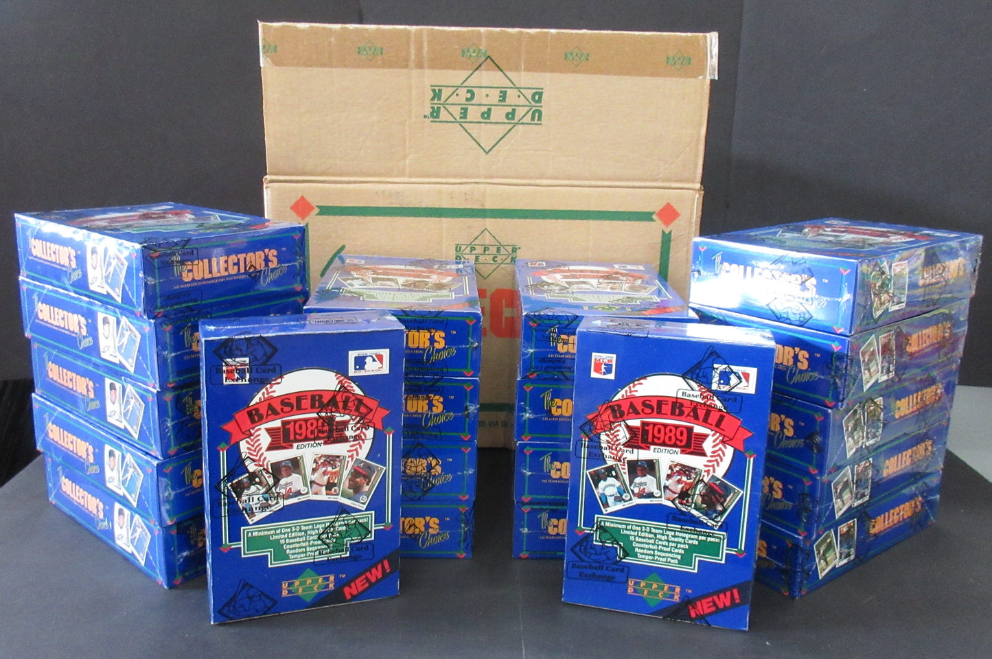 1989 Upper Deck Baseball Low Series Case (20 Box) (BBCE) (B)