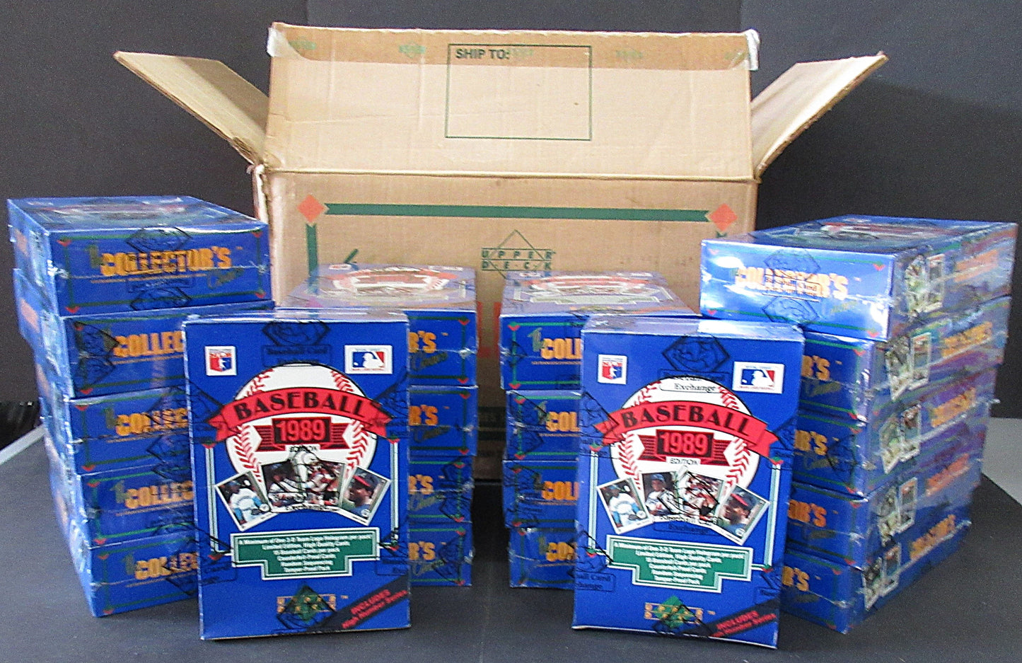 1989 Upper Deck Baseball High Series Case (20 Box) (FASC) (A)