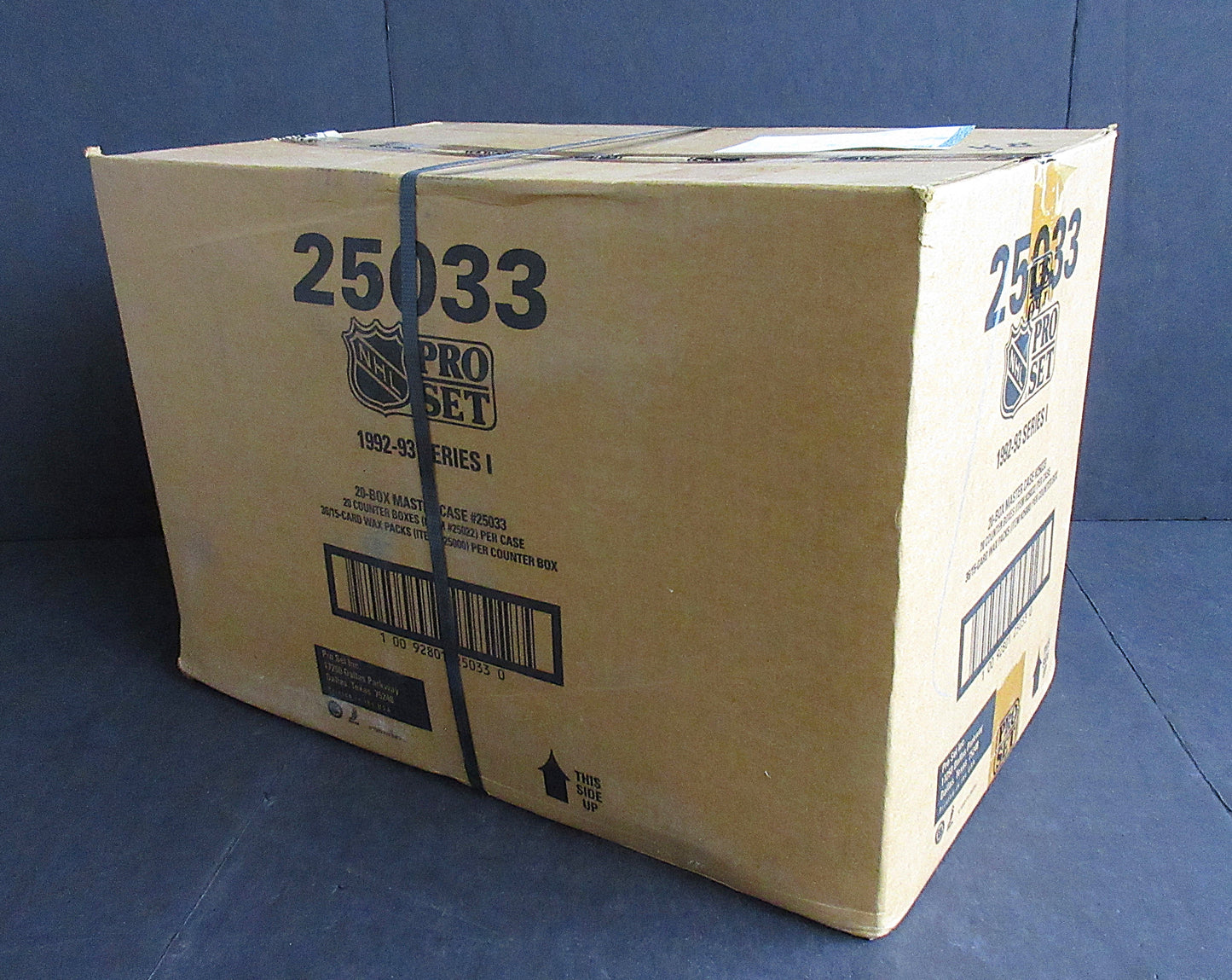 1992/93 Pro Set Hockey Series 1 Case (20 Box)
