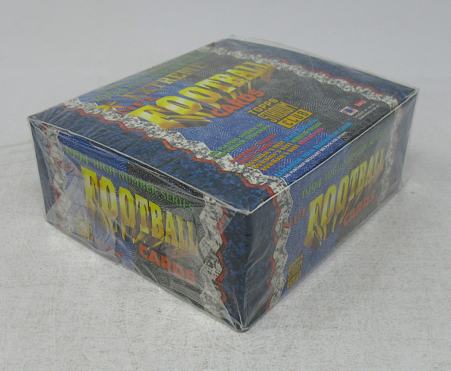 1994 Topps Stadium Club Football High Number Series Box (40/) (Retail)