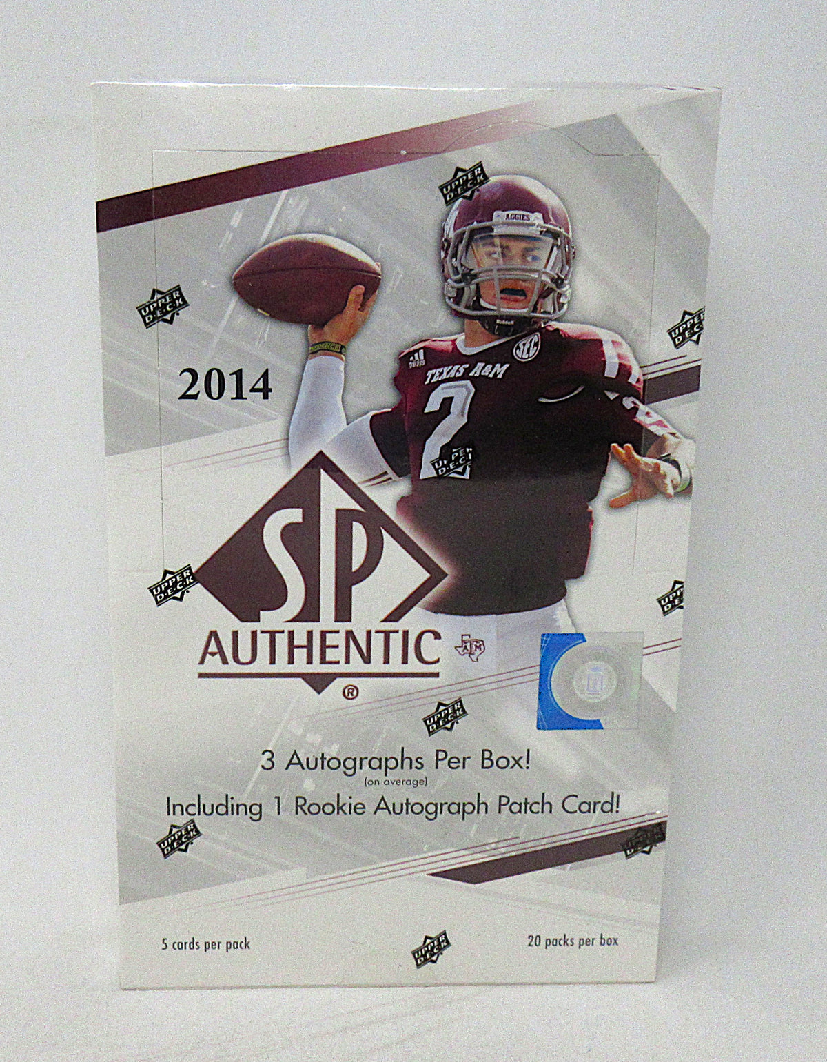 2014 Upper Deck SP Authentic Football Box (Hobby) (20/5)