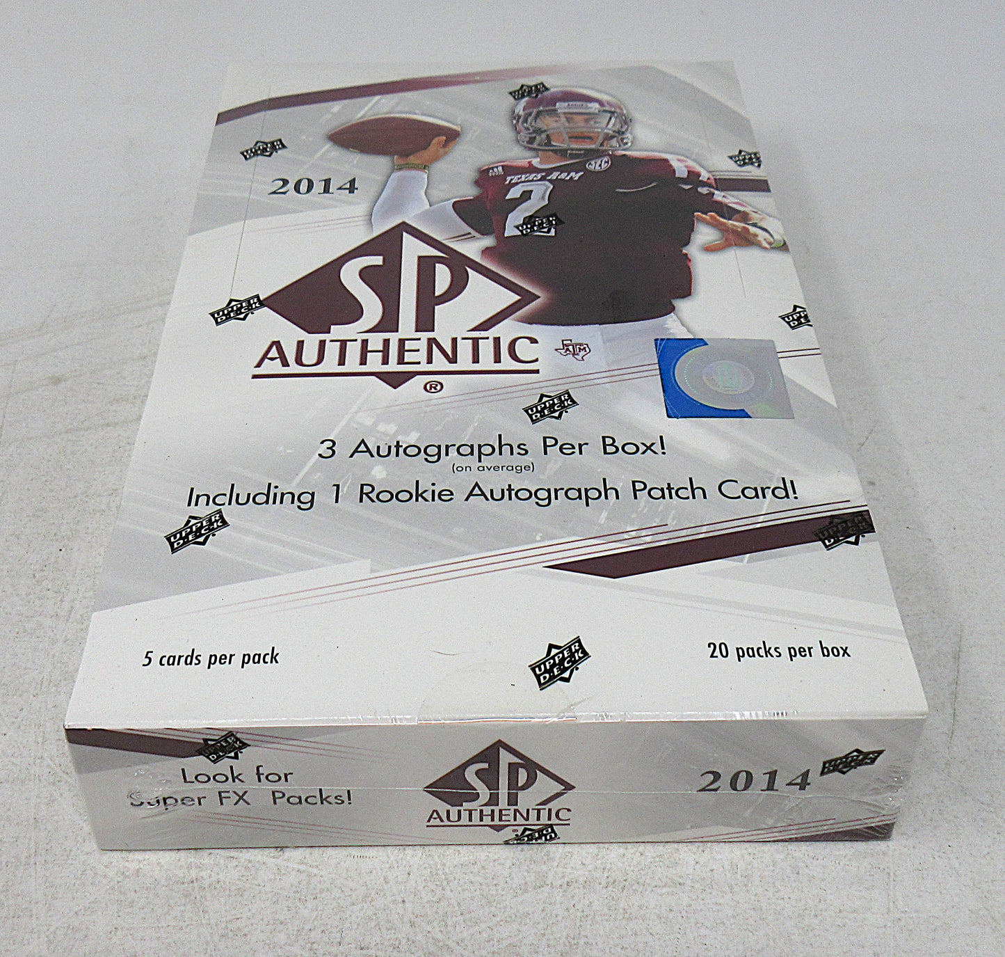 2014 Upper Deck SP Authentic Football Box (Hobby) (20/5)