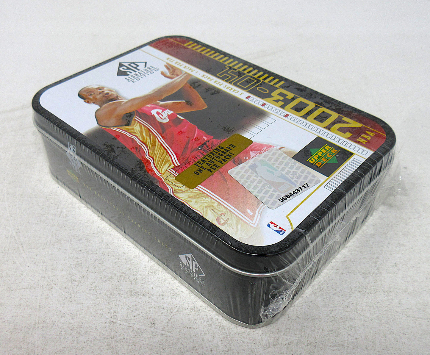 2003/04 Upper Deck SP Signature Edition Basketball Box (Tin) (Hobby) (LeBron/Gold)
