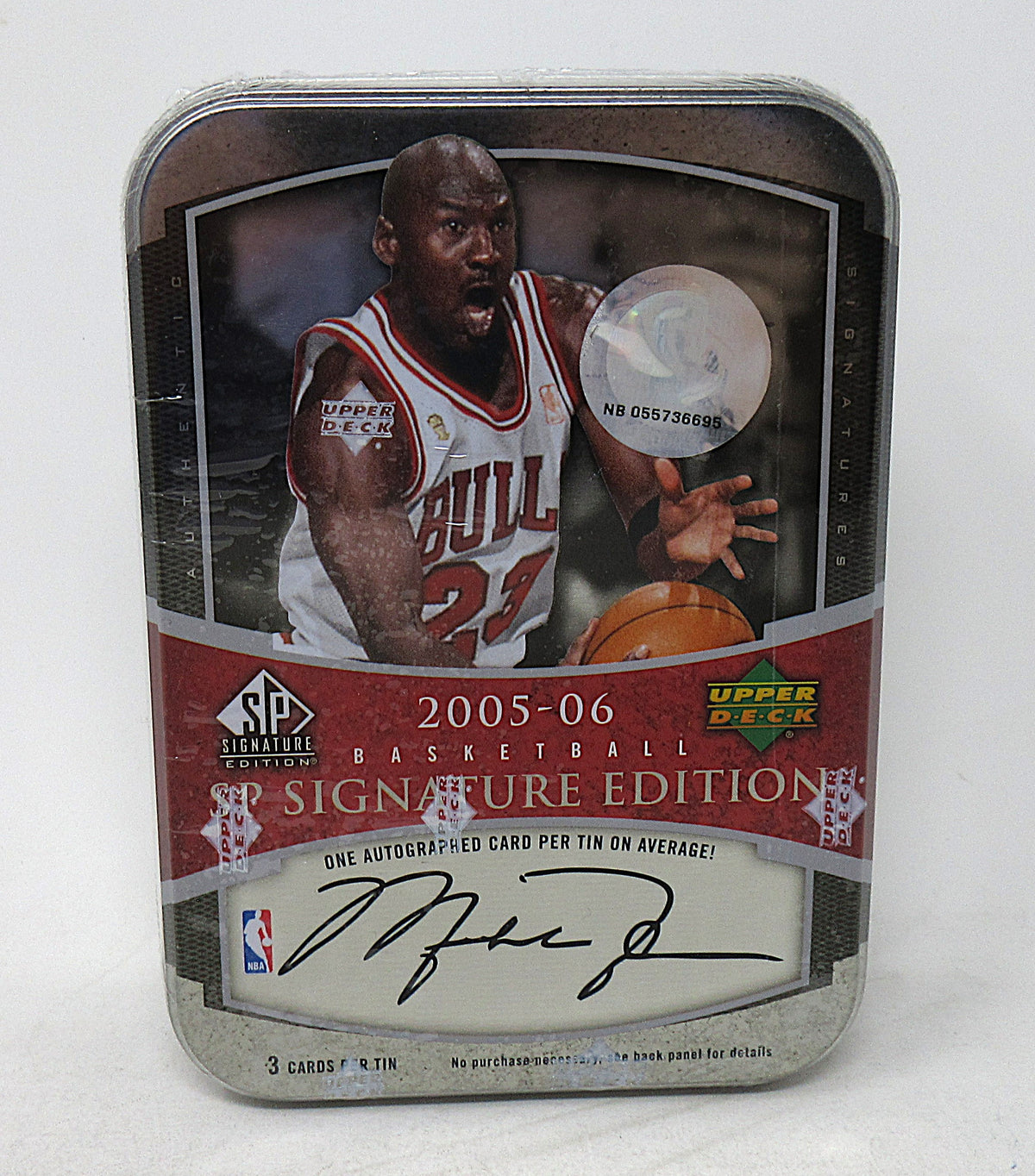 2005/06 Upper Deck SP Signature Edition Basketball Box (Tin) (Hobby) (Jordan) (27868)
