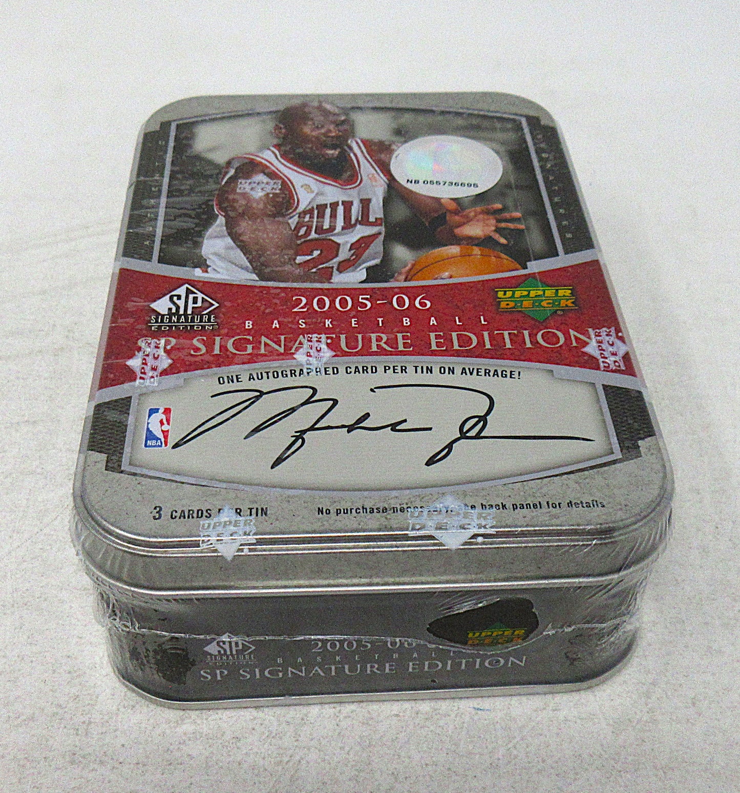 2005/06 Upper Deck SP Signature Edition Basketball Box (Tin) (Hobby) (Jordan) (27868)
