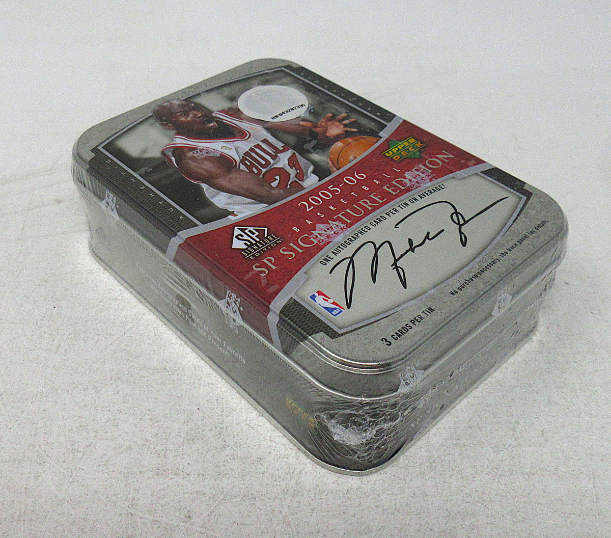2005/06 Upper Deck SP Signature Edition Basketball Box (Tin) (Hobby) (Jordan) (27869)