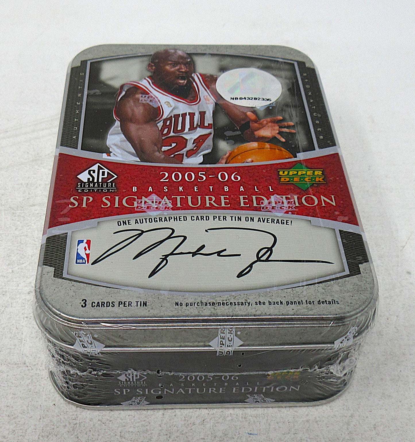 2005/06 Upper Deck SP Signature Edition Basketball Box (Tin) (Hobby) (Jordan) (27869)