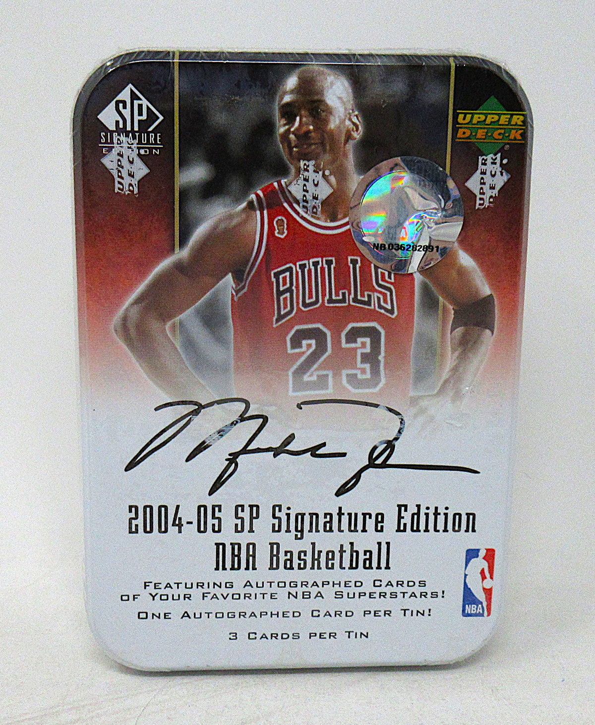 2004/05 Upper Deck SP Signature Edition Basketball Box (Tin) (Hobby) (Jordan) (27870)