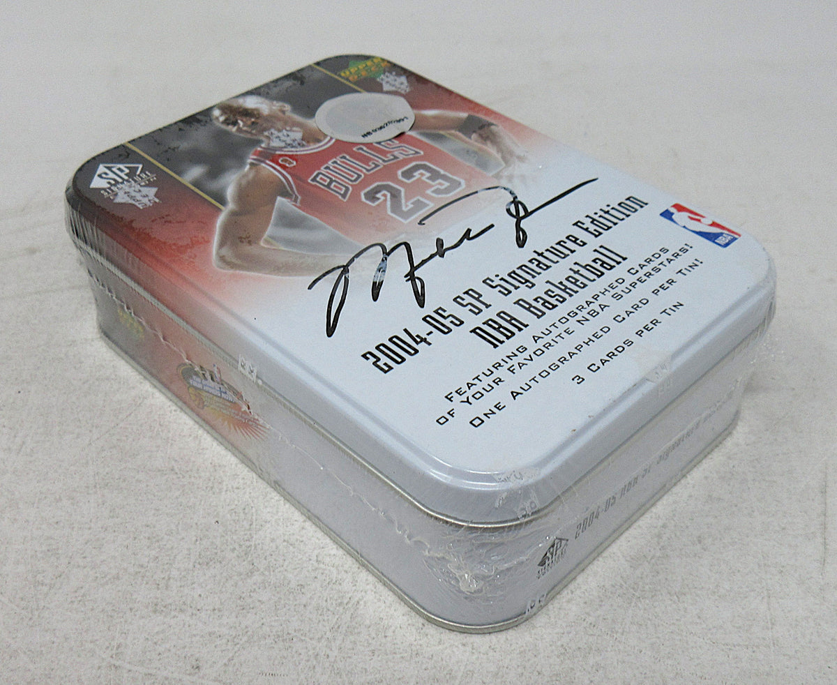 2004/05 Upper Deck SP Signature Edition Basketball Box (Tin) (Hobby) (Jordan) (27870)
