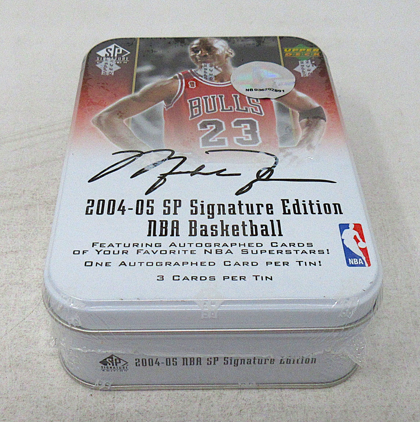 2004/05 Upper Deck SP Signature Edition Basketball Box (Tin) (Hobby) (Jordan) (27870)