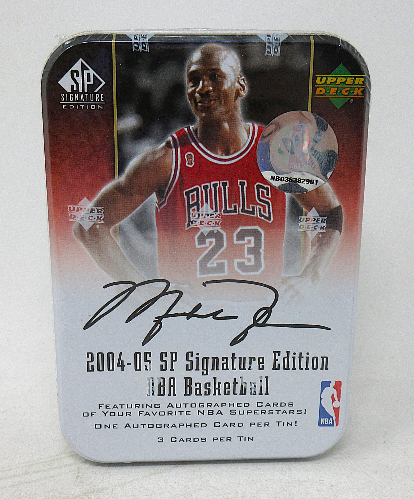 2004/05 Upper Deck SP Signature Edition Basketball Box (Tin) (Hobby) (Jordan) (27871)