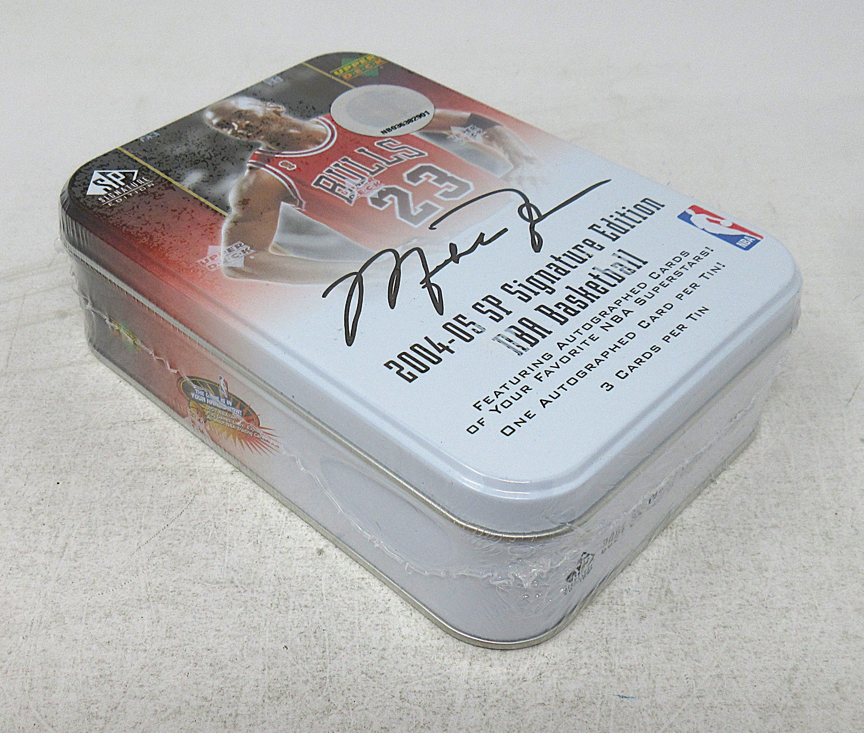 2004/05 Upper Deck SP Signature Edition Basketball Box (Tin) (Hobby) (Jordan) (27871)