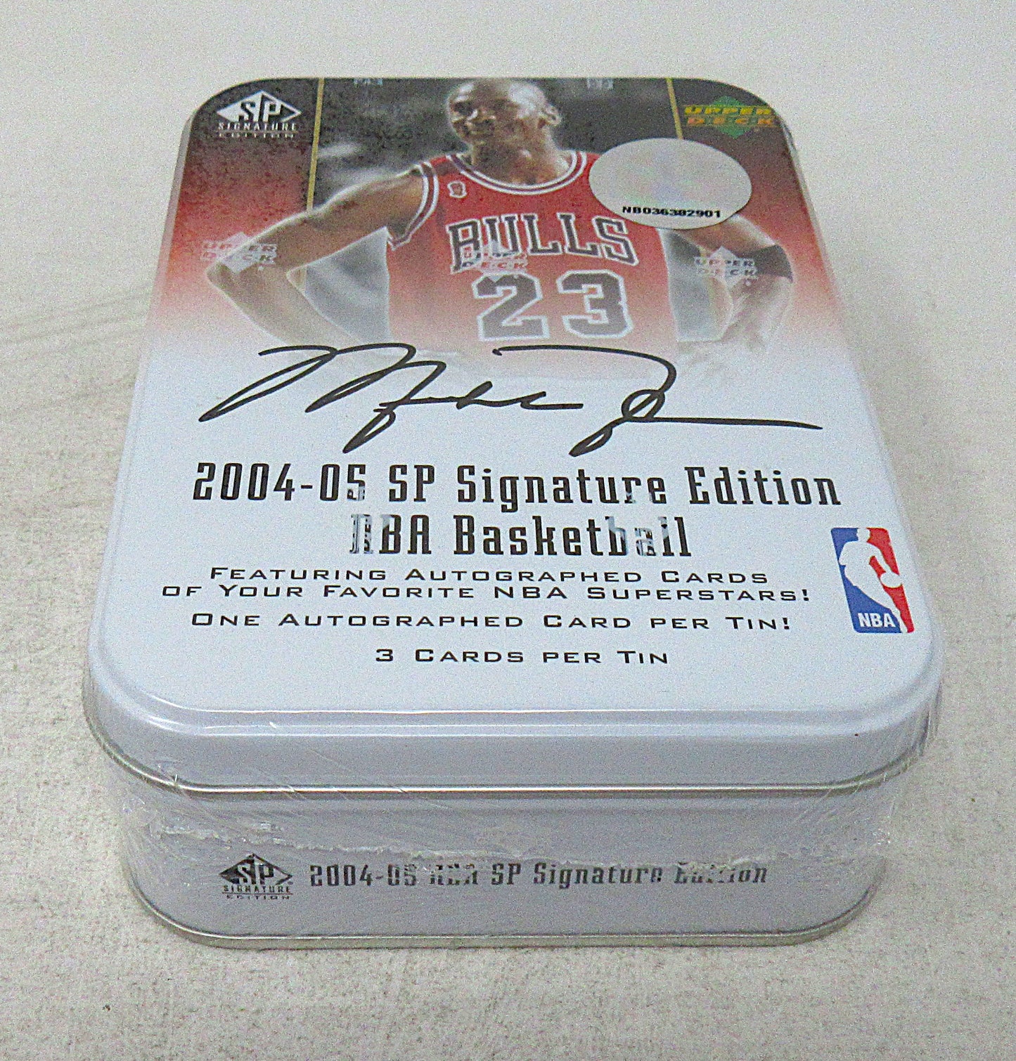2004/05 Upper Deck SP Signature Edition Basketball Box (Tin) (Hobby) (Jordan) (27871)