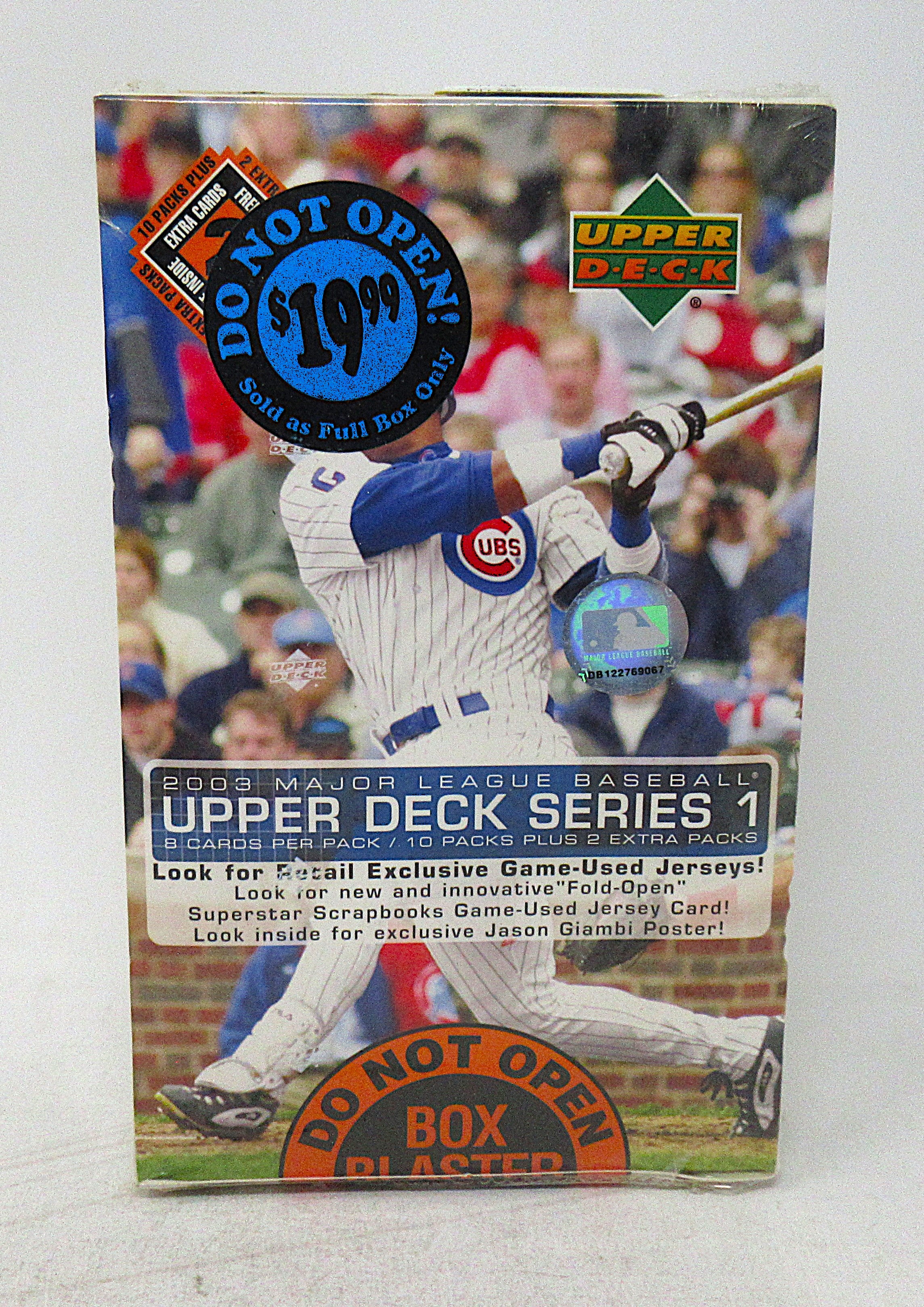 2003 Upper Deck Baseball Series 1 Box (Retail) (12/8)