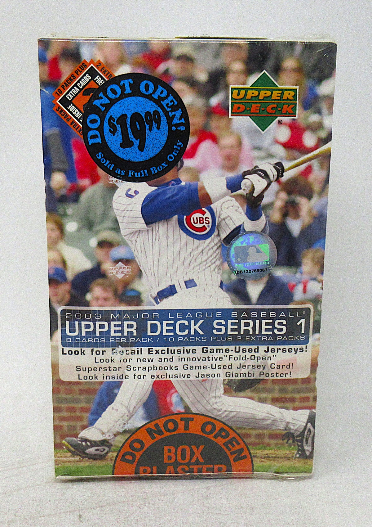 2003 Upper Deck Baseball Series 1 Box (Retail) (12/8)