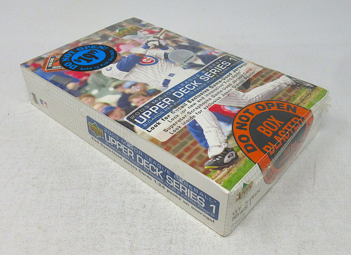 2003 Upper Deck Baseball Series 1 Box (Retail) (12/8)