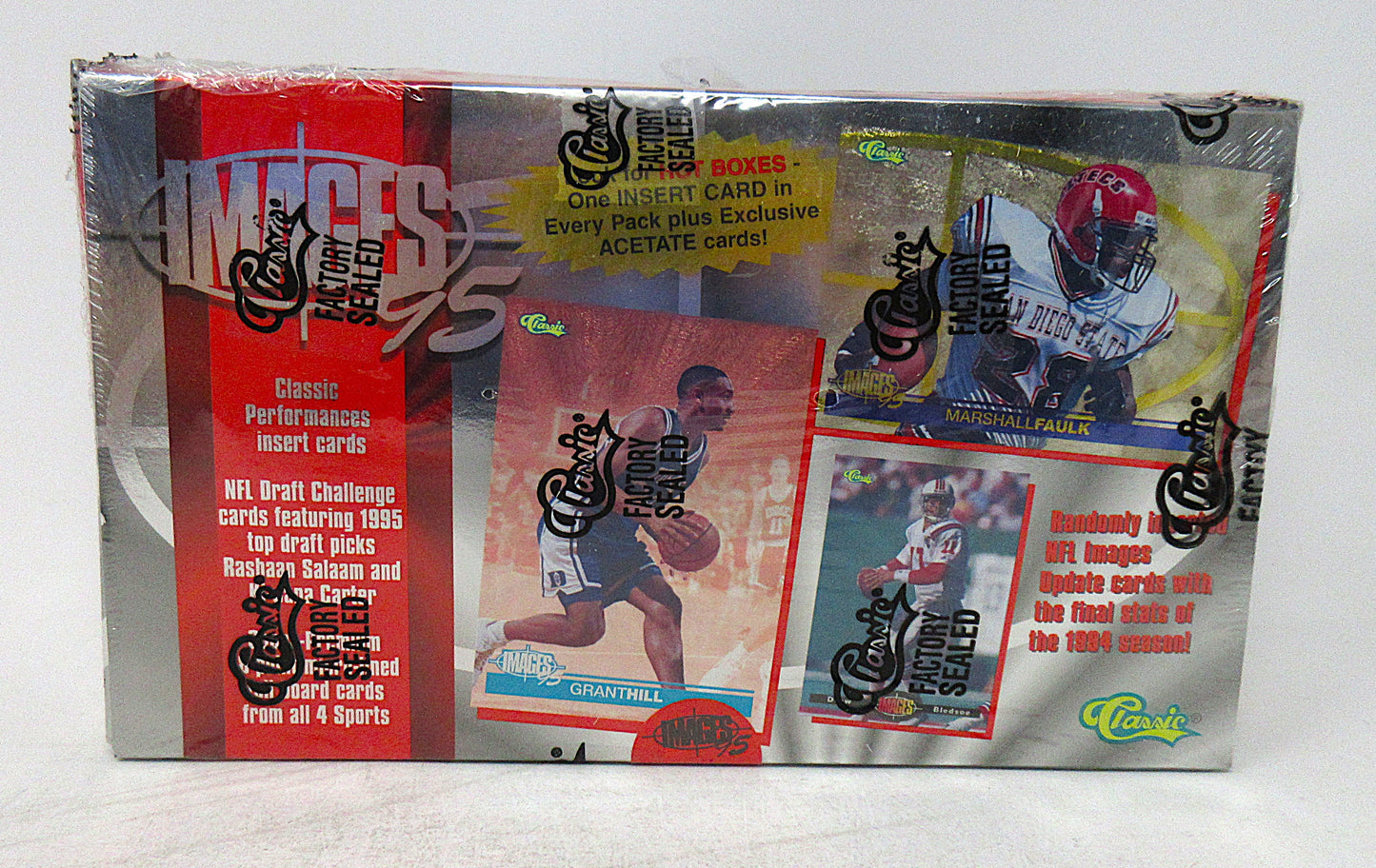 1995 Classic Images Four Sport Box (Red) (24/6) (Hobby)