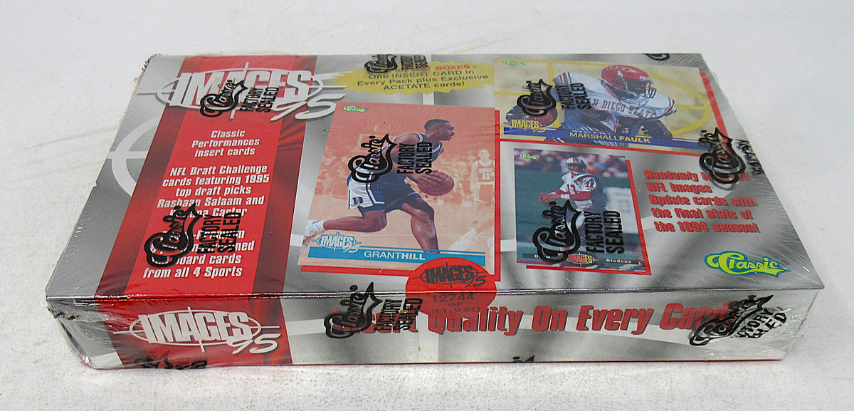 1995 Classic Images Four Sport Box (Red) (24/6) (Hobby)