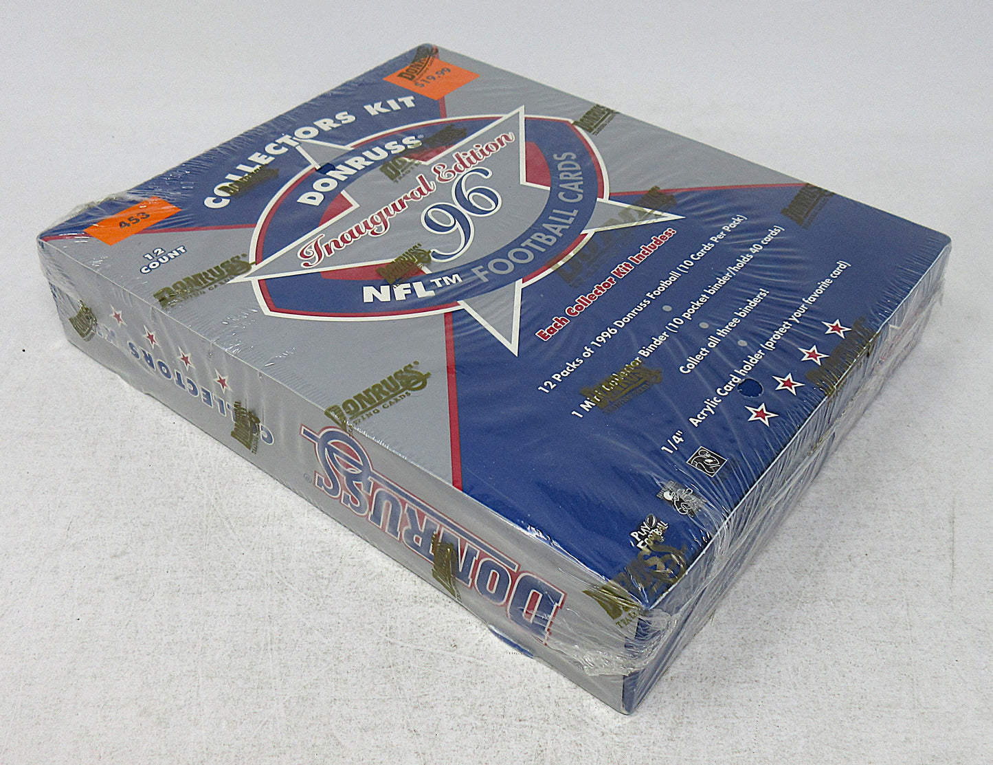 1996 Donruss Football Collectors Kit Box (12/10)