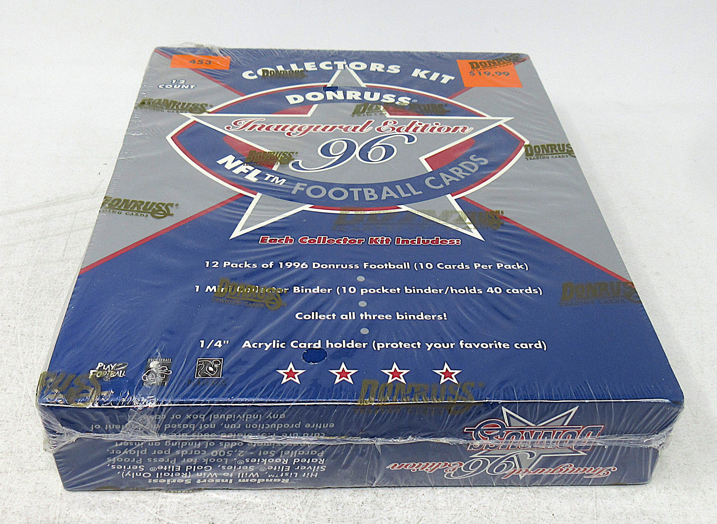 1996 Donruss Football Collectors Kit Box (12/10)