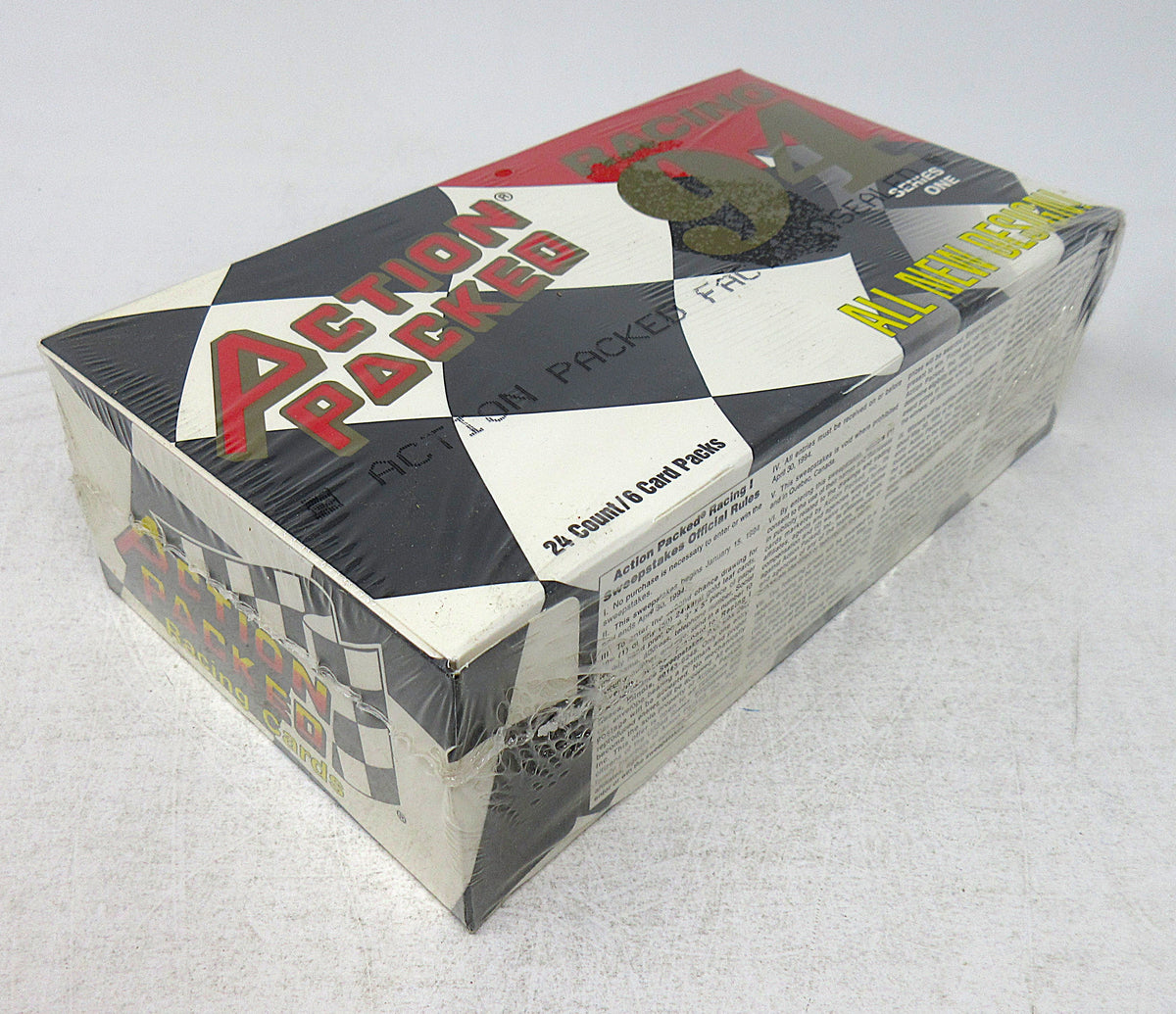 1994 Action Packed Racing Series 1 Box (24/6)