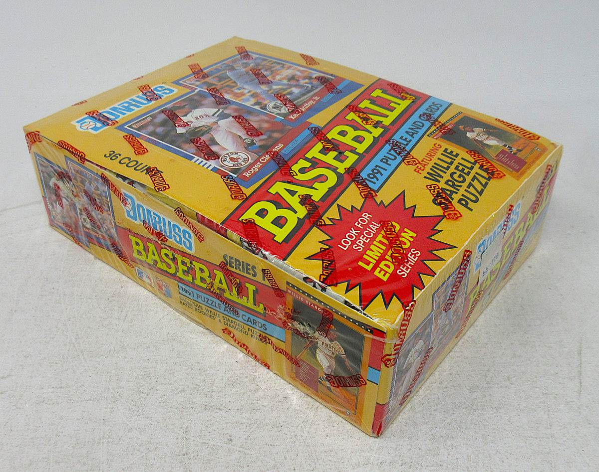 1991 Donruss Baseball Series 1 Wax Box (Canadian) (36/10)