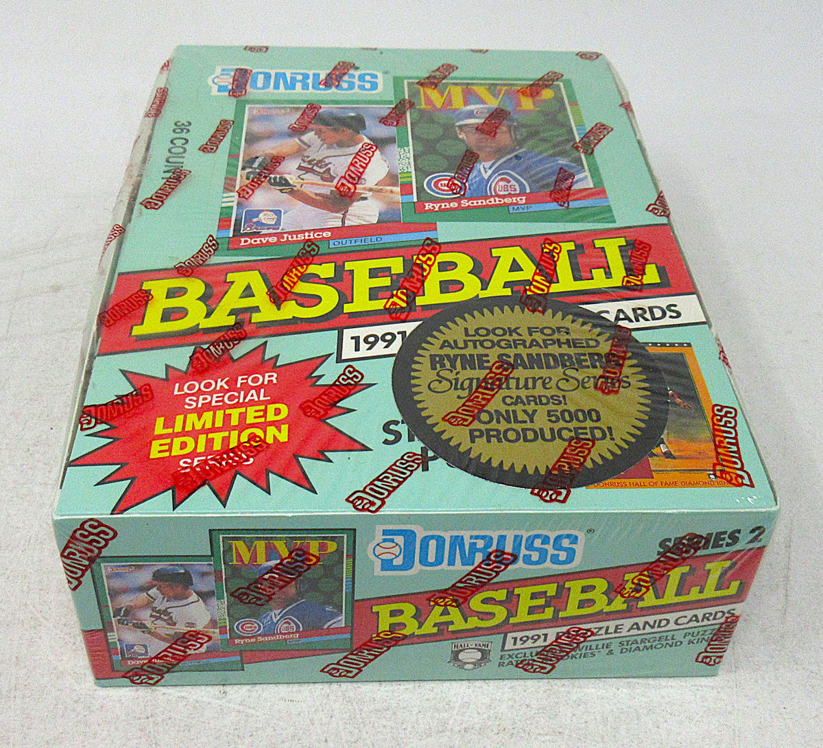 1991 Donruss Baseball Series 2 Wax Box (Canadian) (36/10)