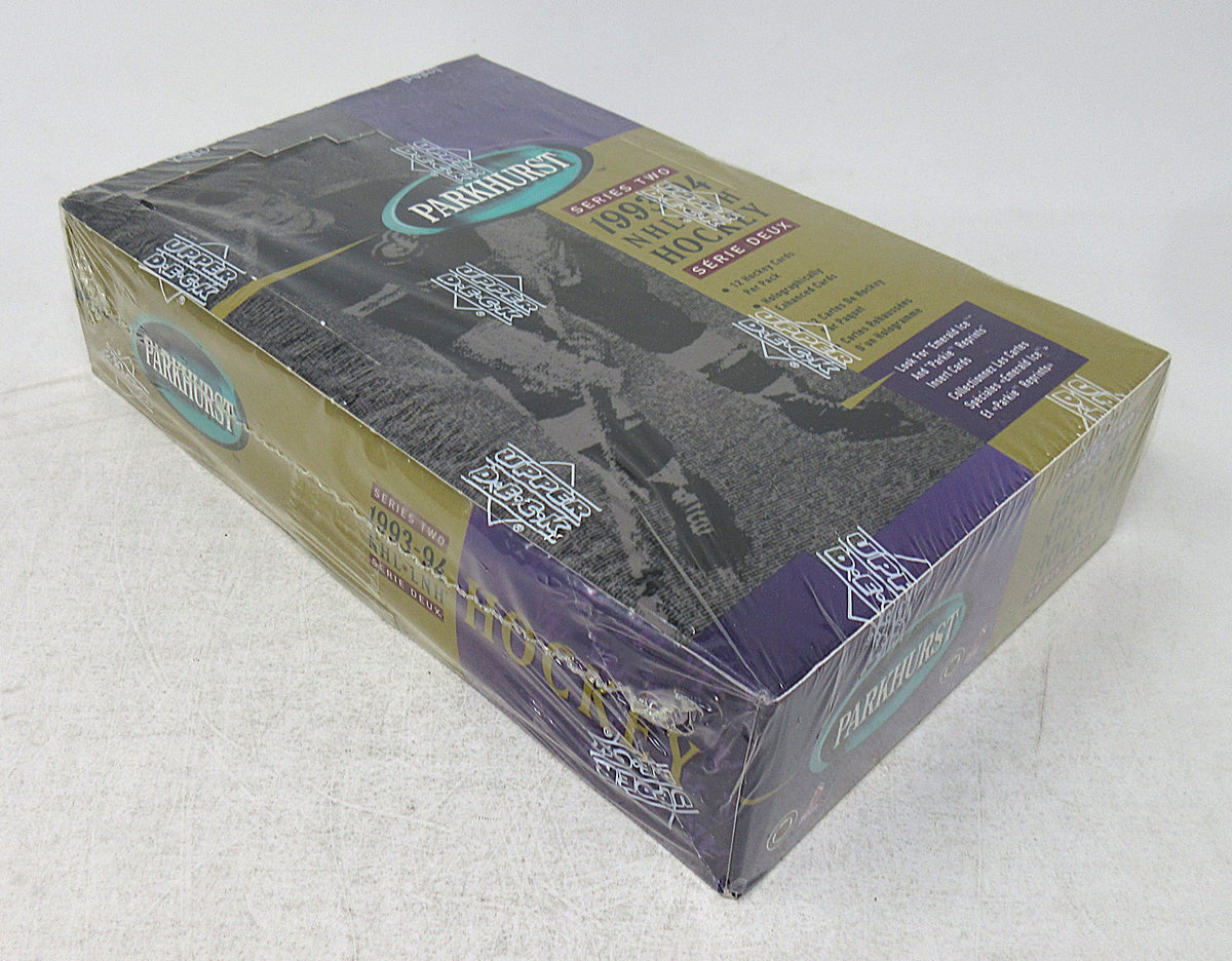 1993/94 Upper Deck Parkhurst Hockey Series 2 Box (Bi-Lingual) (36/12)