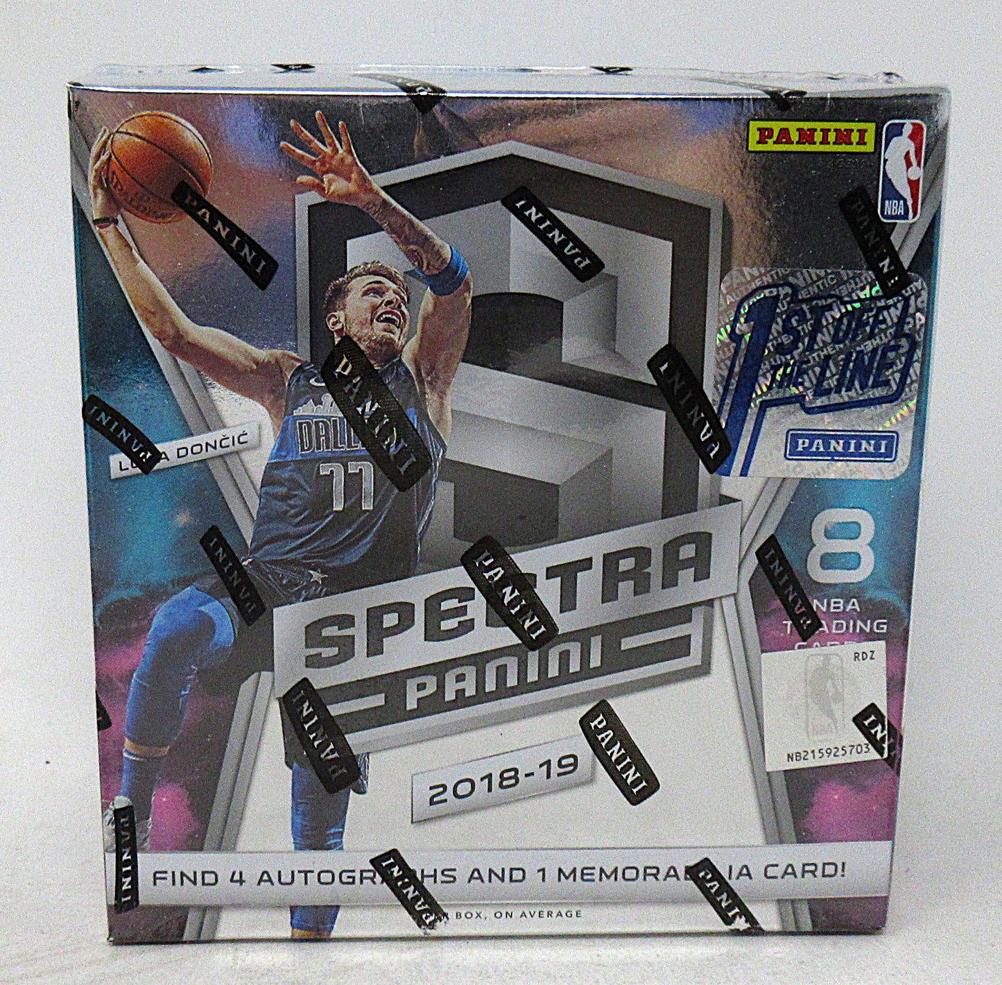 2018/19 Panini Spectra Basketball 1st Off The Line Box (FOTL) (1/8)