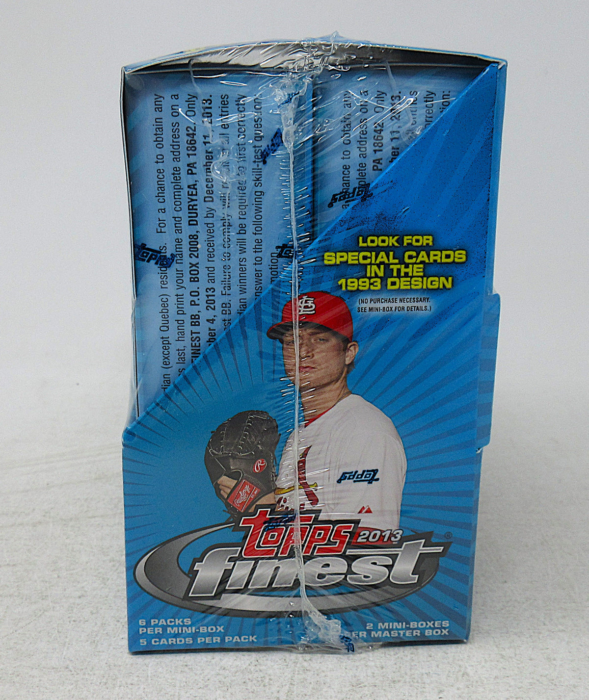 2013 Topps Finest Baseball Box (Hobby) (2/6/5)