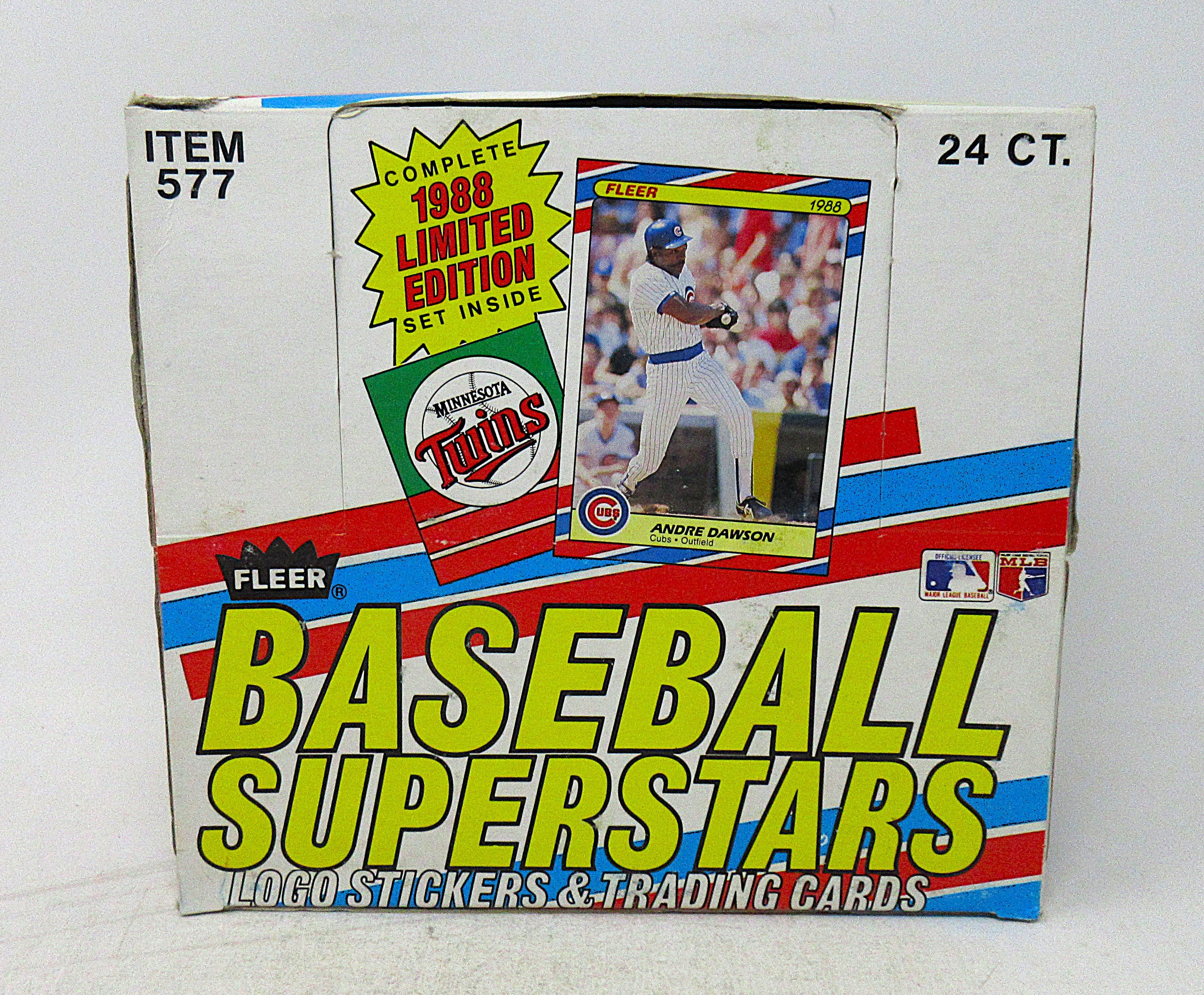 1988 Fleer Baseball Superstars Factory Set Box (24/44)