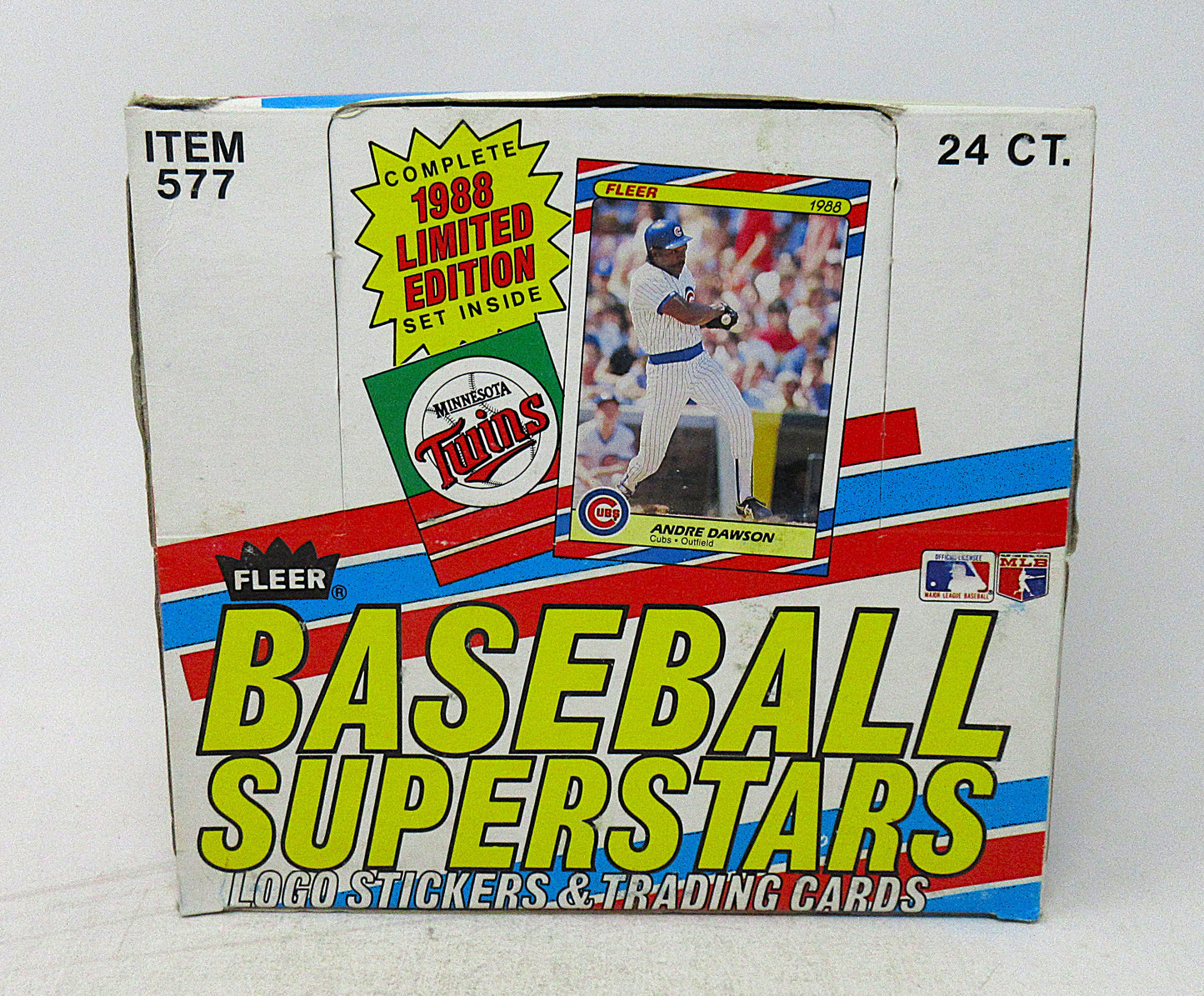 1988 Fleer Baseball Superstars Factory Set Box (24/44)
