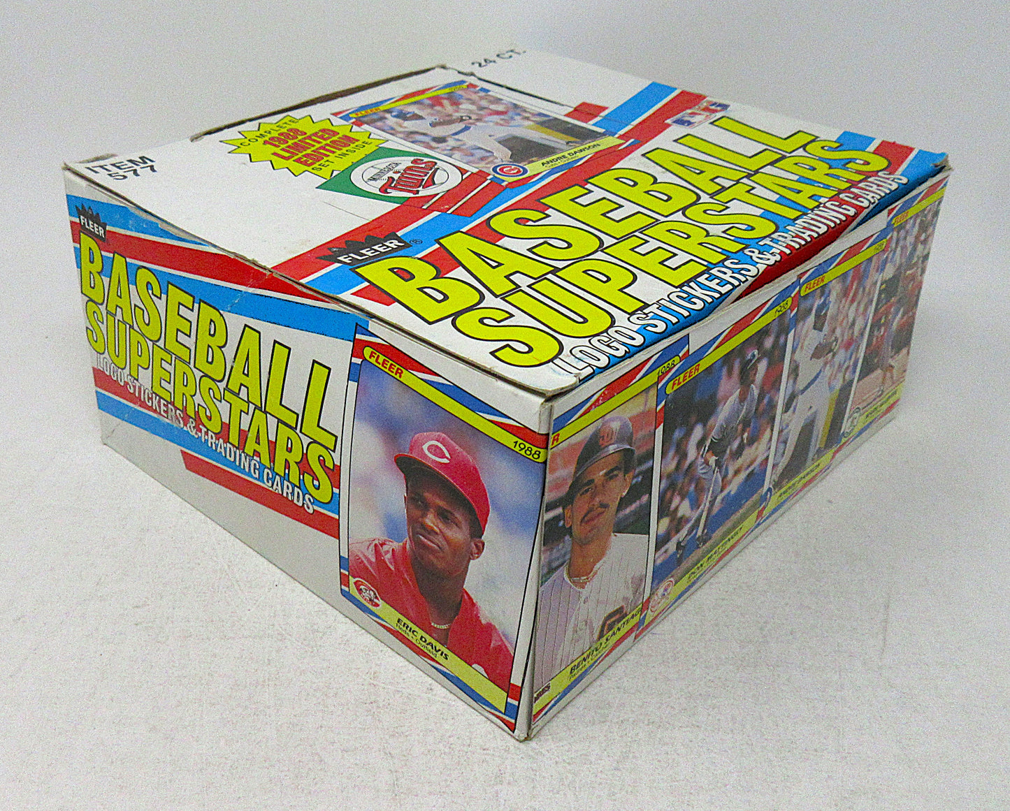 1988 Fleer Baseball Superstars Factory Set Box (24/44)
