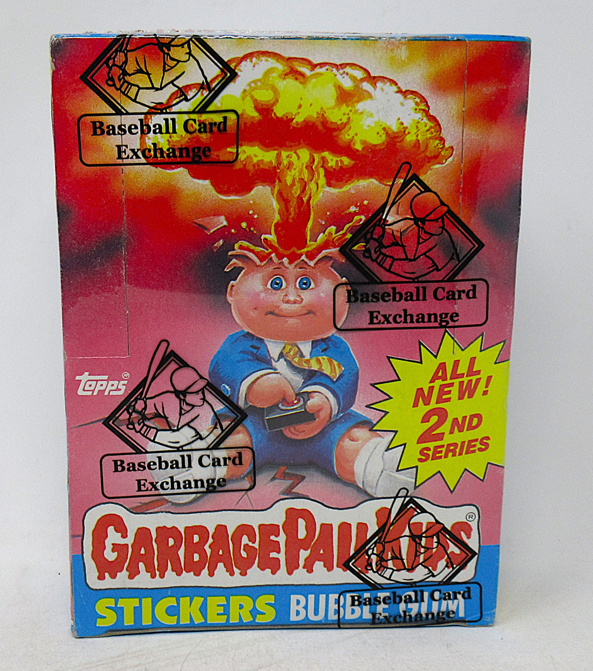 1985 Topps Garbage Pail Kids Unopened Series 2 Wax Box (w/ Price) (BBCE) (A18326)