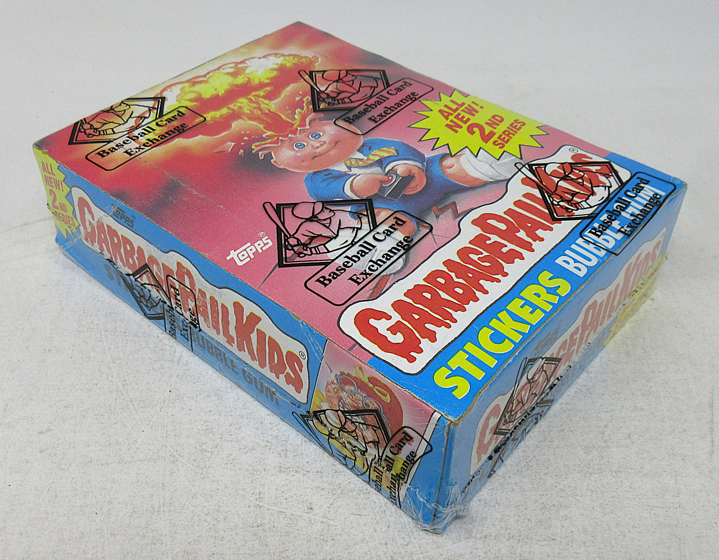 1985 Topps Garbage Pail Kids Unopened Series 2 Wax Box (w/ Price) (BBCE) (A18326)