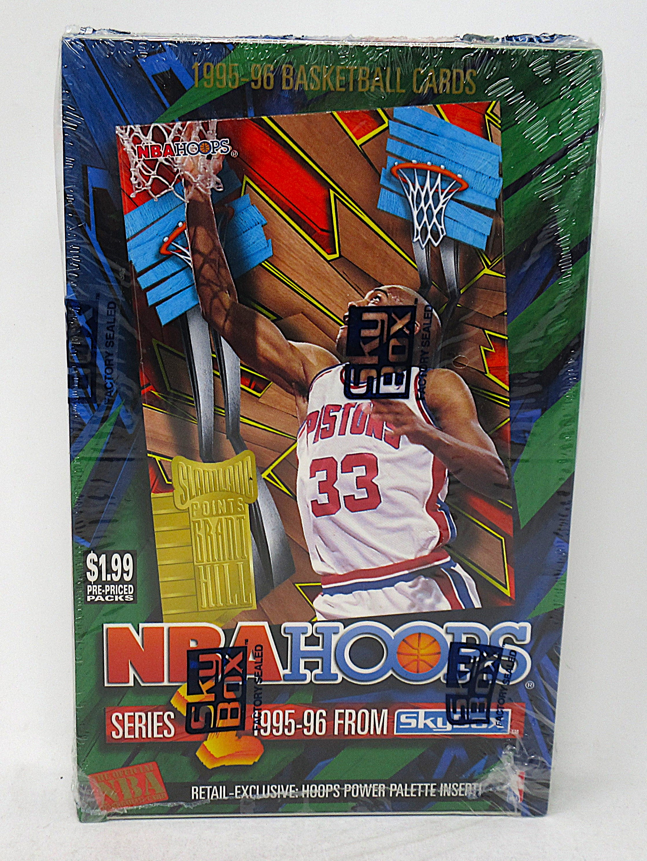1995/96 Hoops Basketball Series 2 Box (Retail) (Pre-Priced) (24/12)