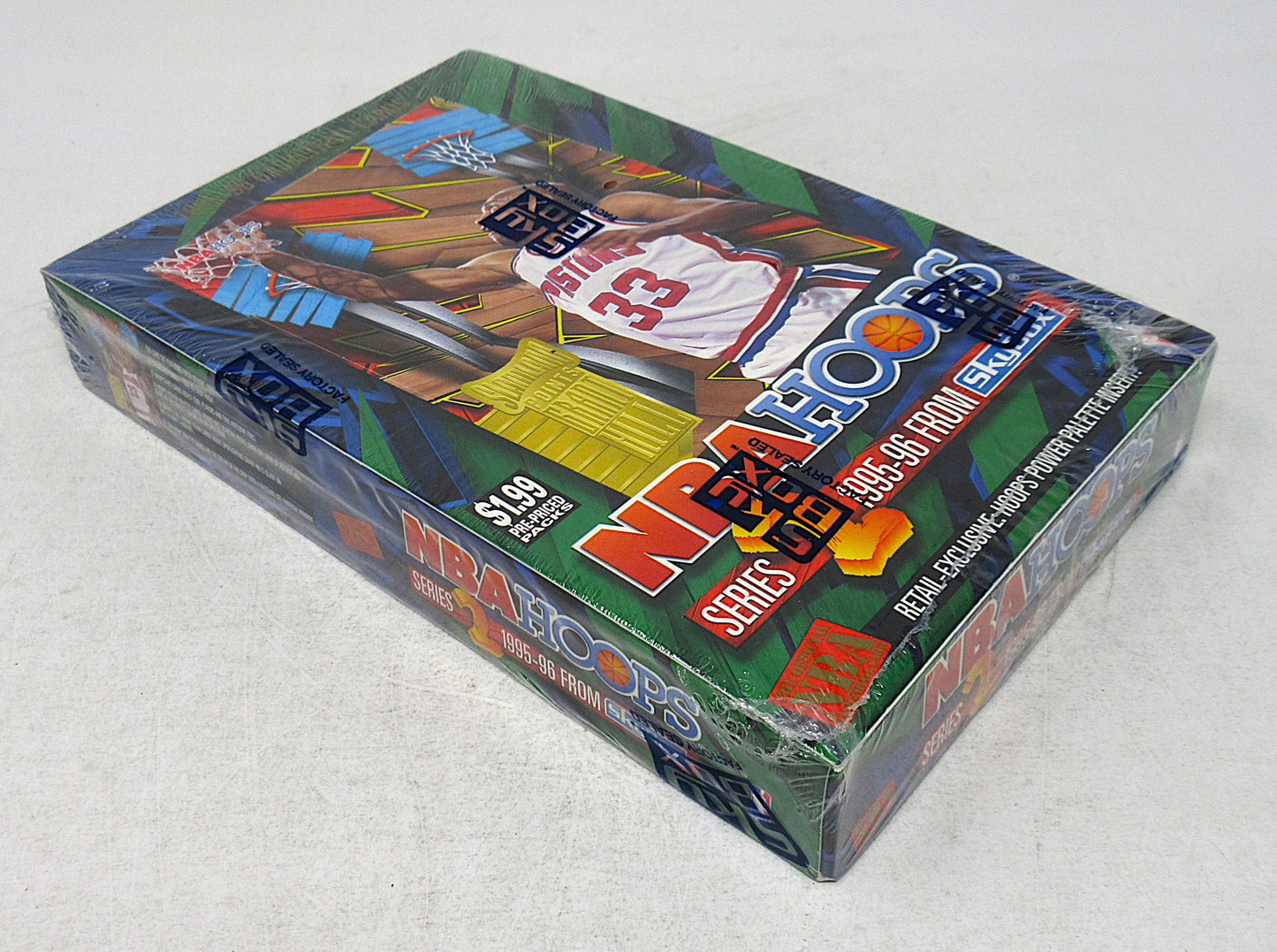 1995/96 Hoops Basketball Series 2 Box (Retail) (Pre-Priced) (24/12)