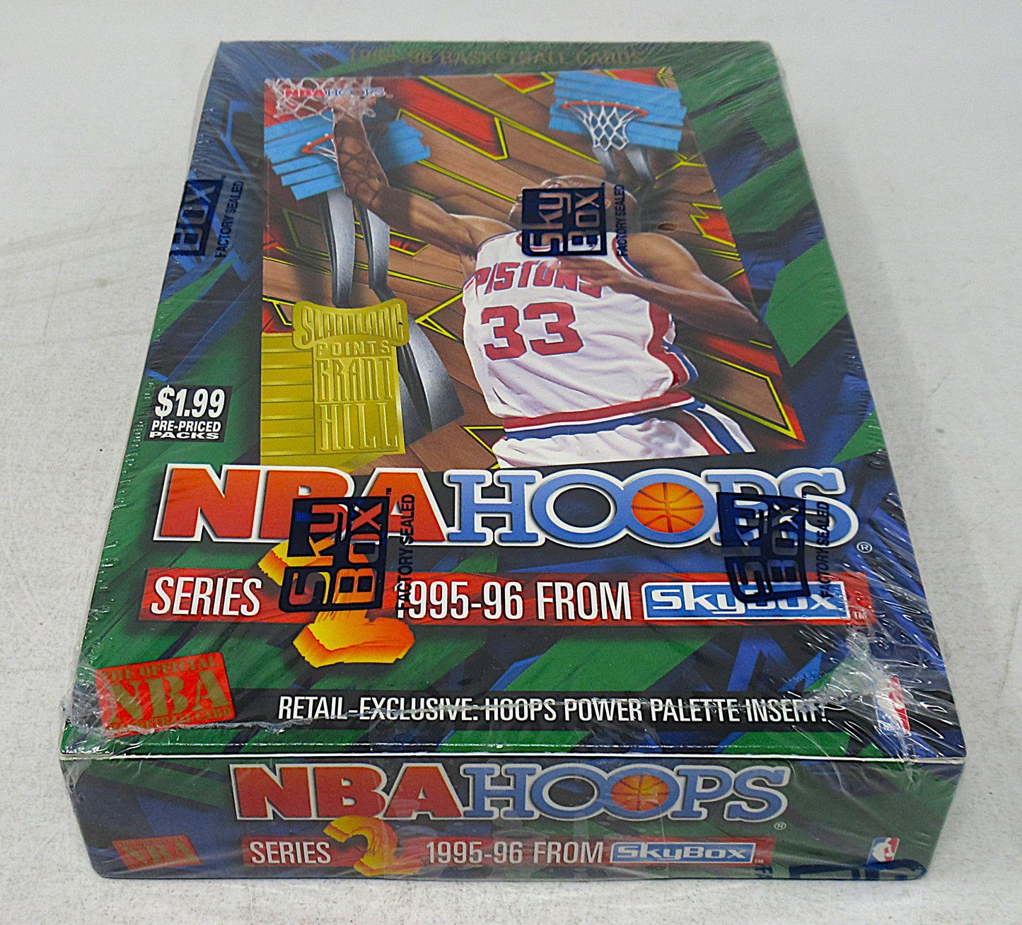 1995/96 Hoops Basketball Series 2 Box (Retail) (Pre-Priced) (24/12)