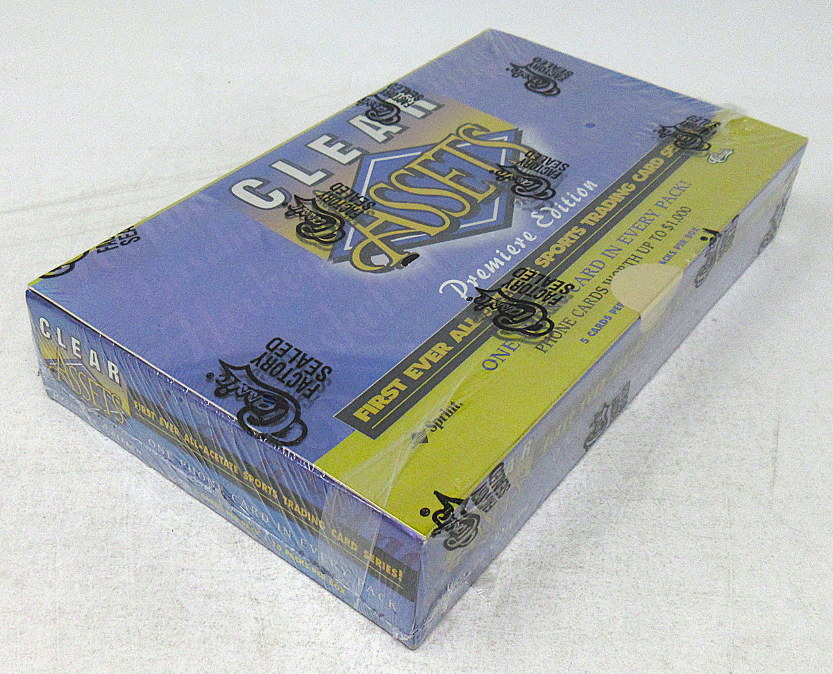 1996 Classic Assets Clear All Sport Box (18/5)
