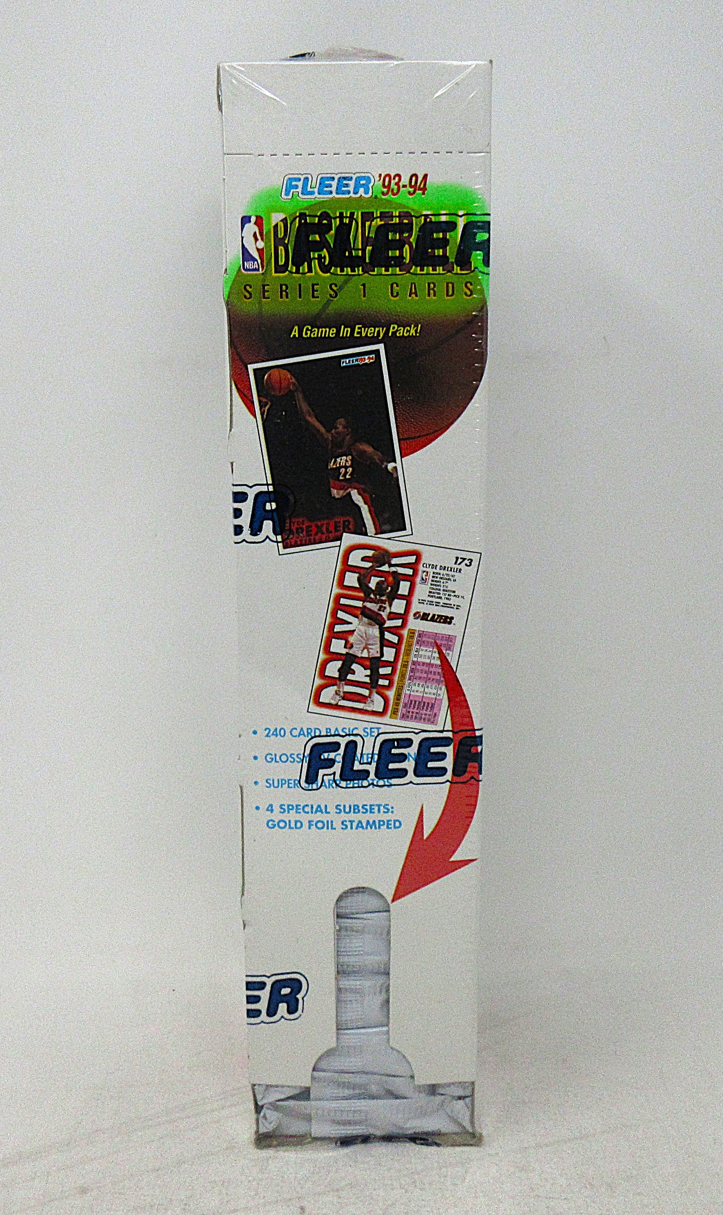 1993/94 Fleer Basketball Series 1 Box (Gravity) (36/17)
