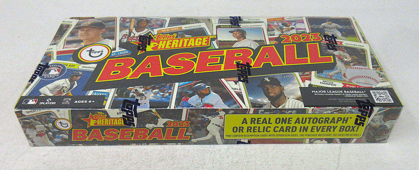 2023 Topps Heritage Baseball Box (Hobby) (24/9)