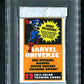 1990 Impel Marvel Universe Unopened Series 1 Pack Captain America PSA 9 *1478