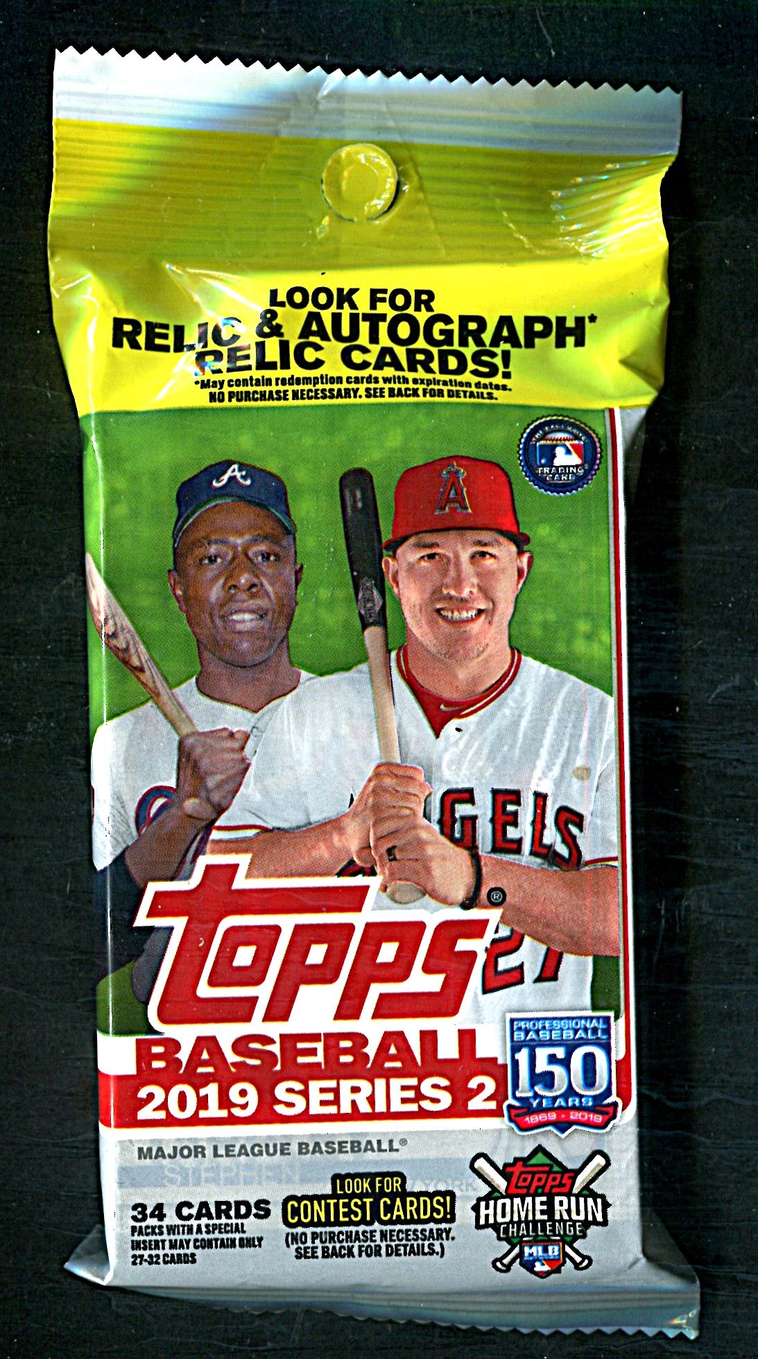 2019 Topps Baseball Unopened Series 2 Jumbo Hanger Pack (Fat Pack) (34)
