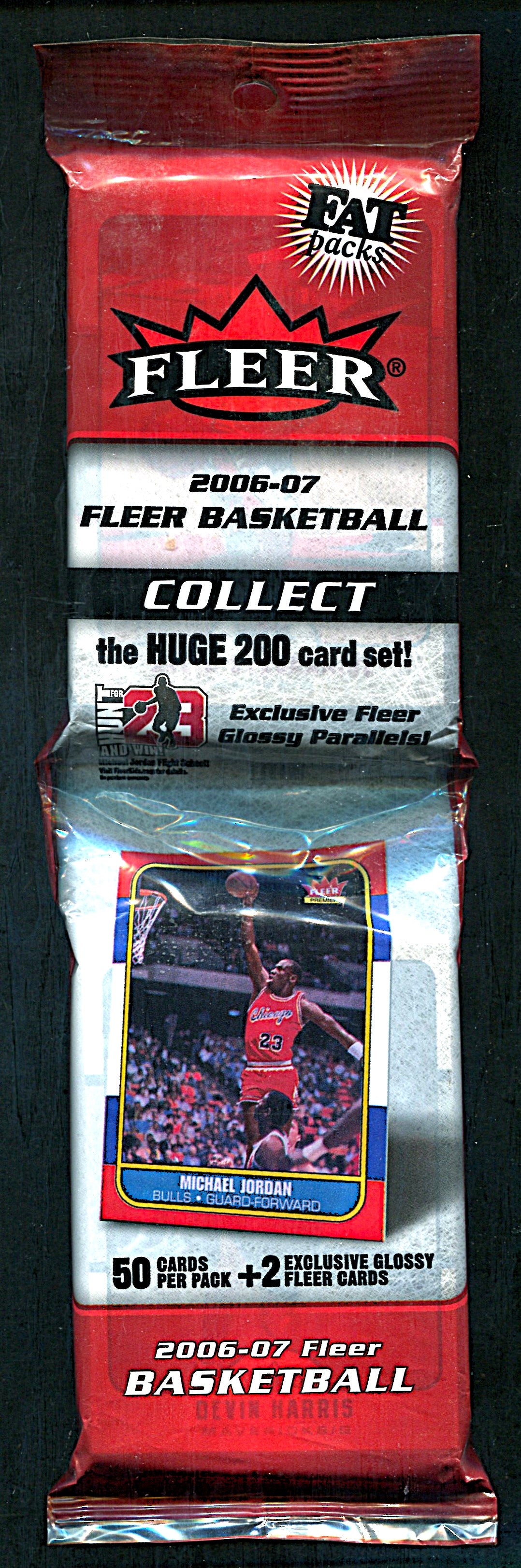 2006/07 Fleer Basketball Unopened Fat Pack (50+2)