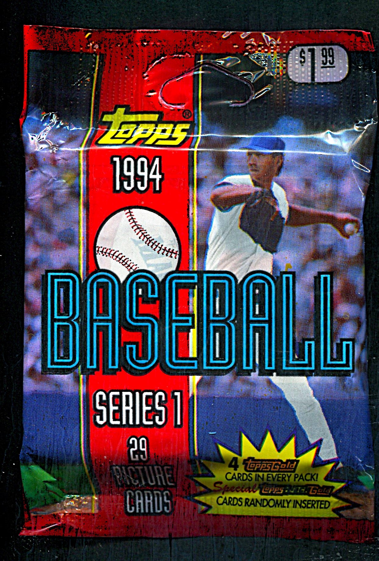 1994 Topps Baseball Unopened Series 1 Hanger Pack (Pre-Priced) (29)