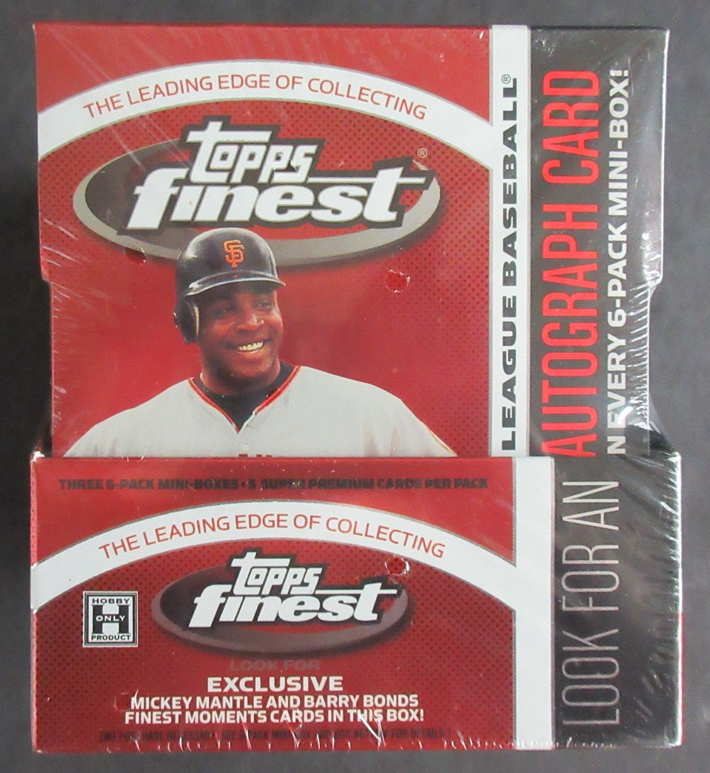 2006 Topps Finest Baseball Box (Hobby) (3/6/5)