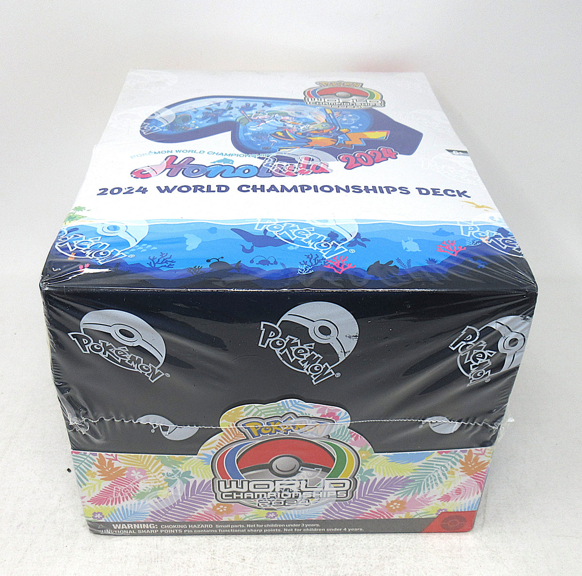 Pokemon 2024 World Championships Deck Display Box (8 Decks)